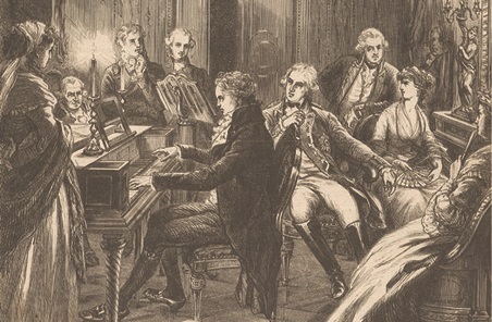 BEETHOVEN AT THE PIANO