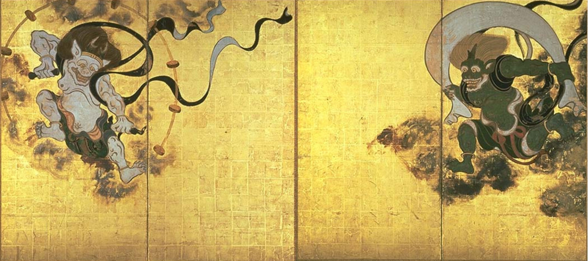 Fujin Raijin-zu , Tawaraya Sotatsu