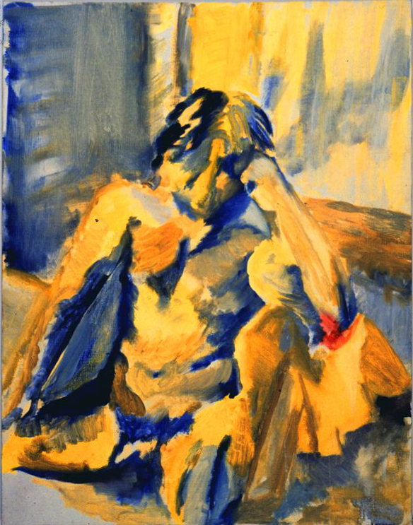 Painting where Michal first discovered she could perceive energy