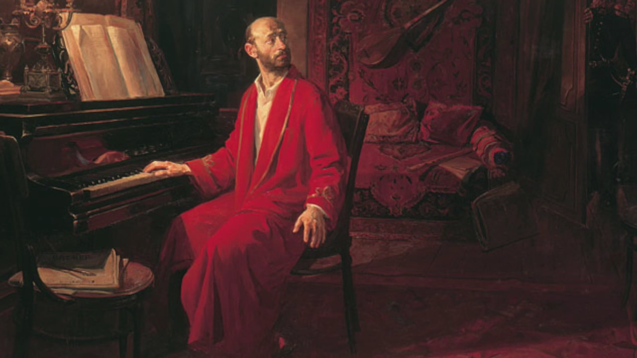 PORTRAIT OF KOMITAS BY S. MURADYAN