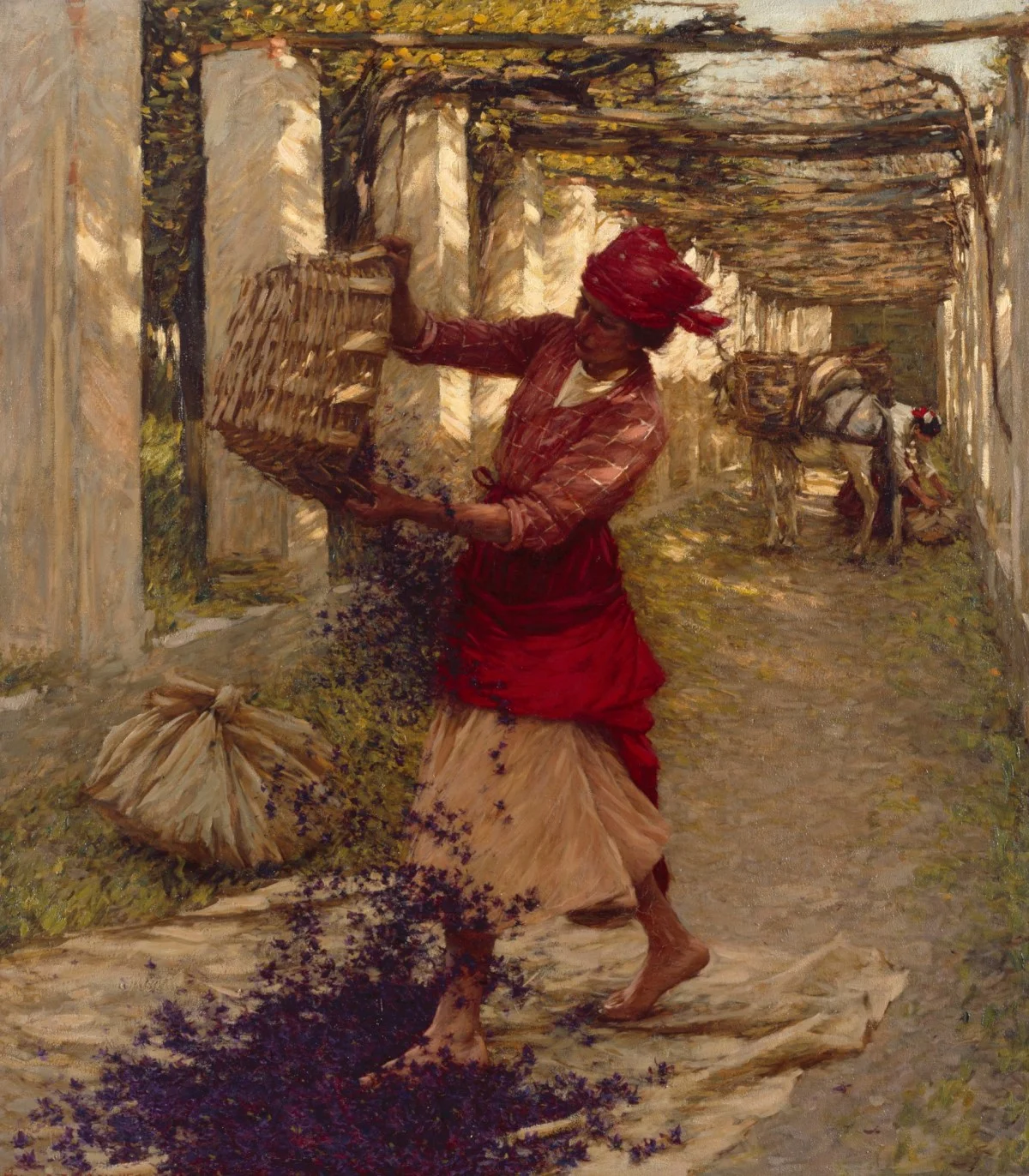 Violets for Perfume, Henry Herbert La Thangue RA