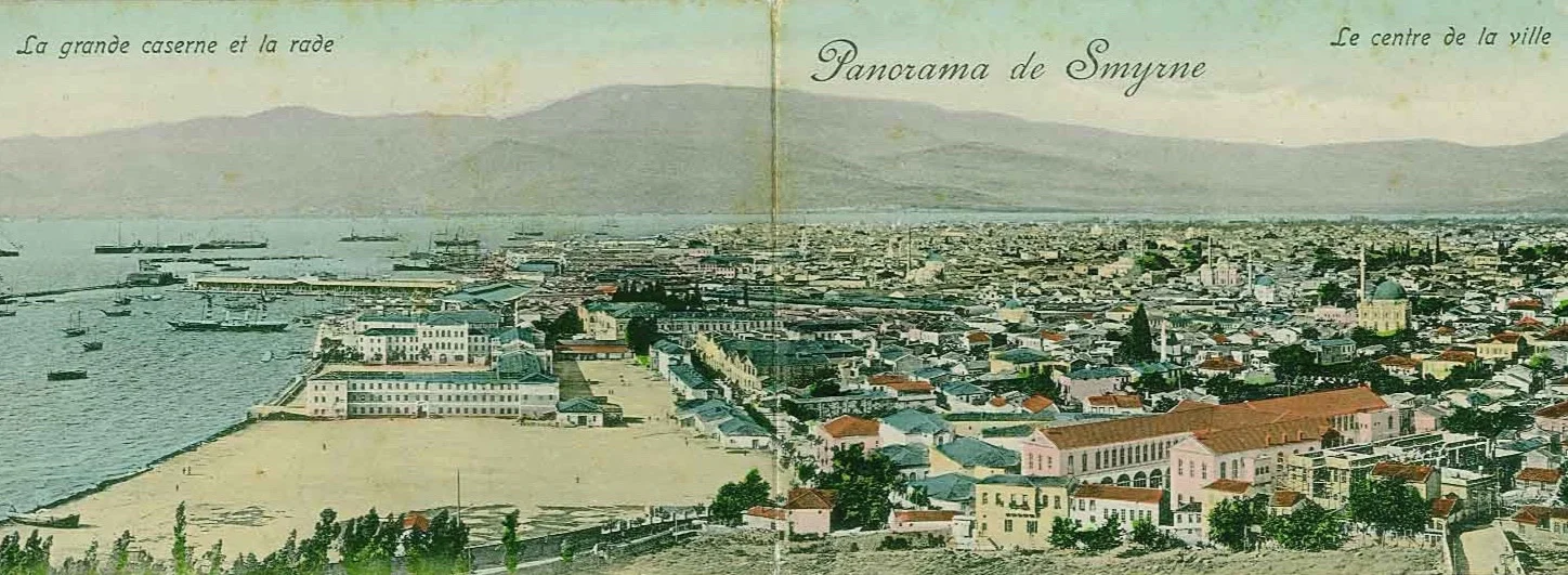 Panorama of smyrna, circa 1900