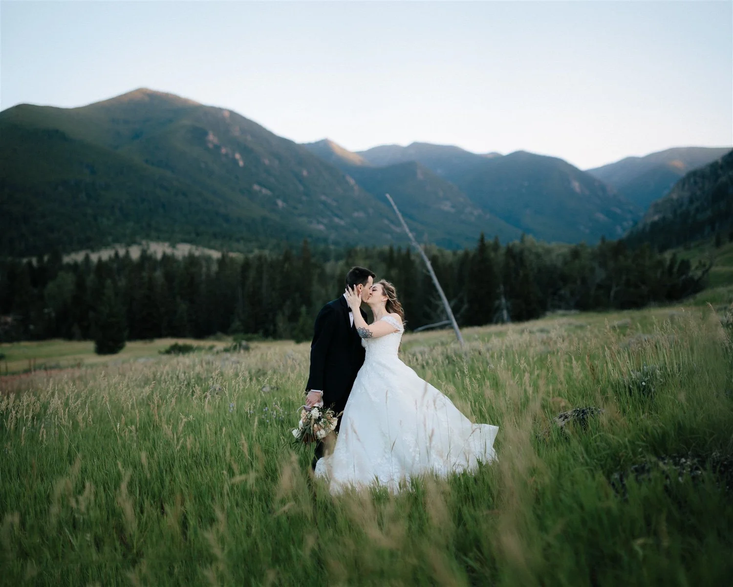 Red Lodge Micro Wedding in The Beartooth Mountains, Montana