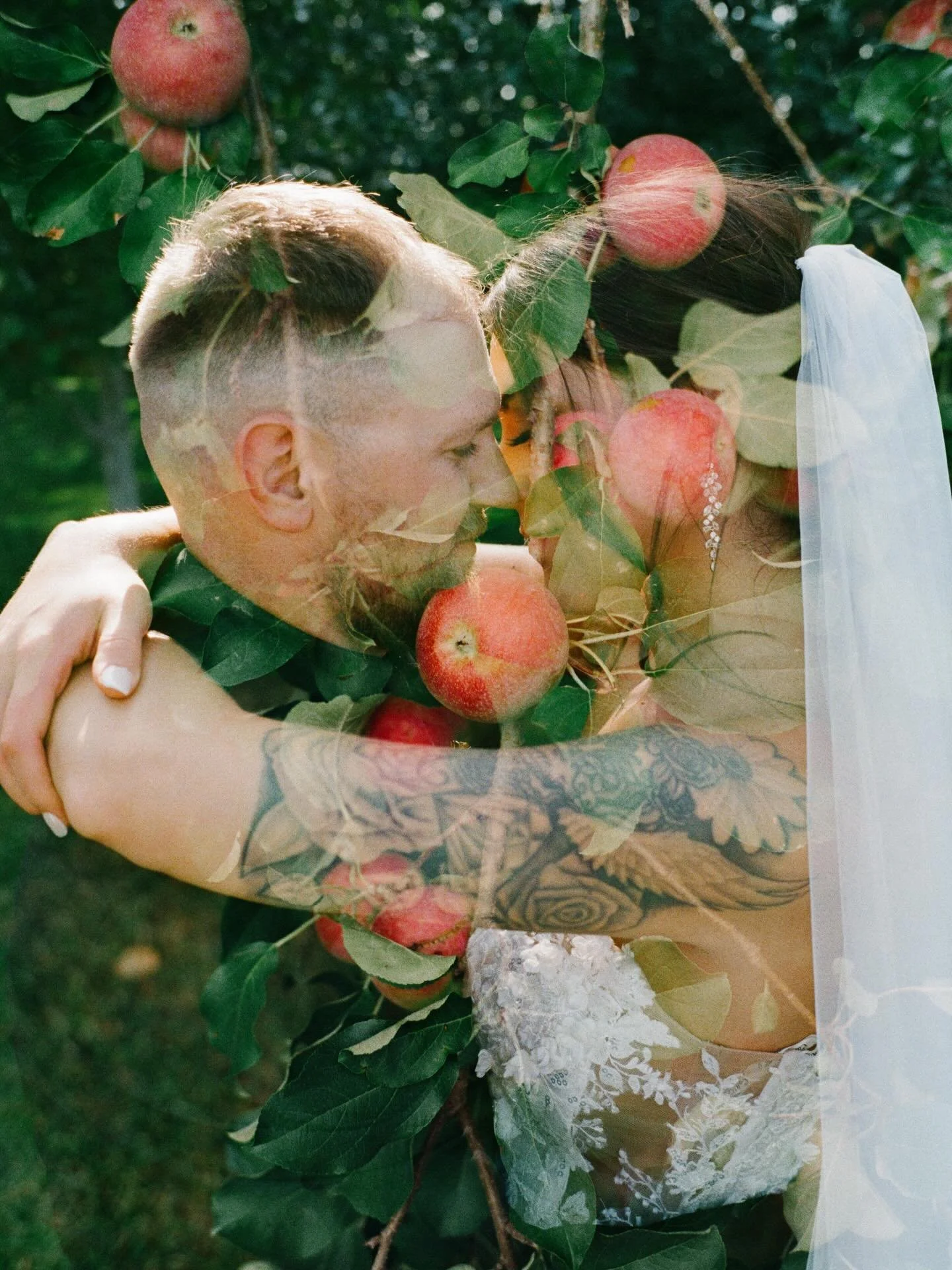 Some film and double exposures of Shelby and Jack at The Meadow Barn this past Summer. 🤍😊