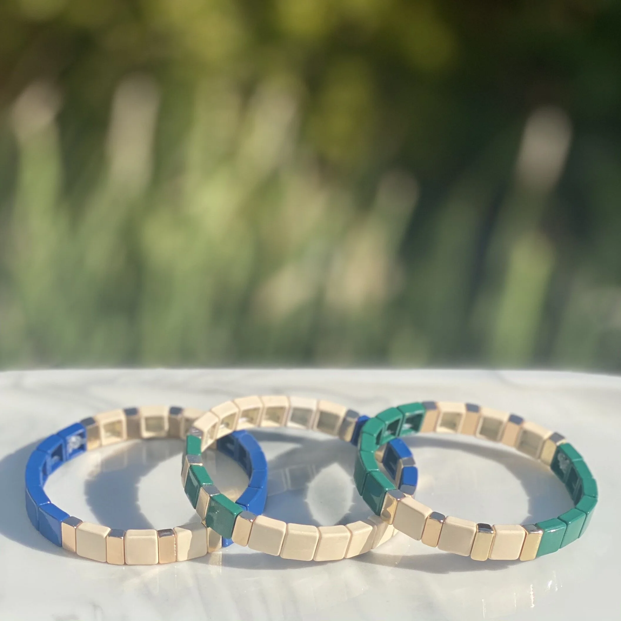 Charly Hillman Custom Enamel Tile Bracelet Set 1.JPG