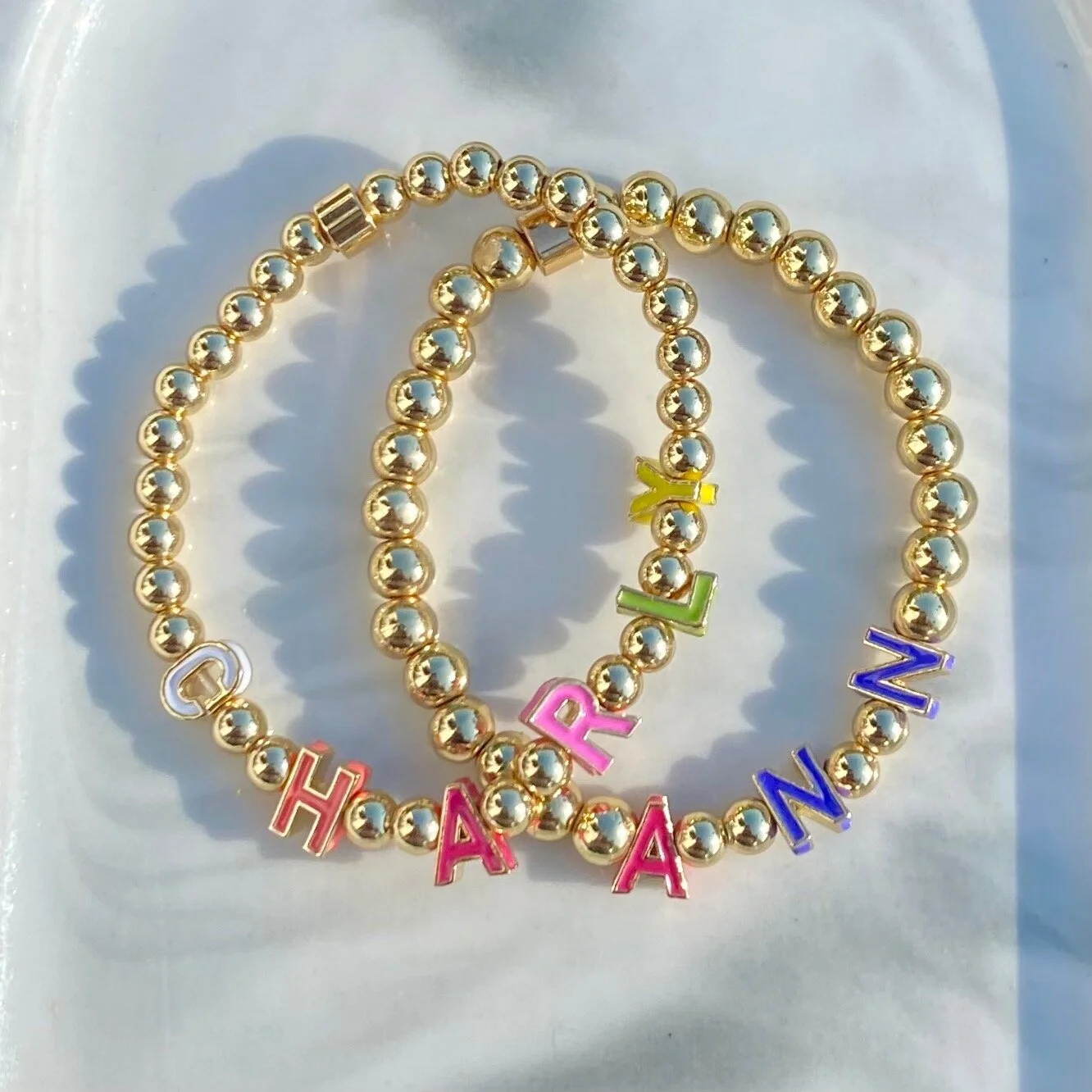 Charly Hillman Custom Enamel Name Bracelet  - 4.jpg