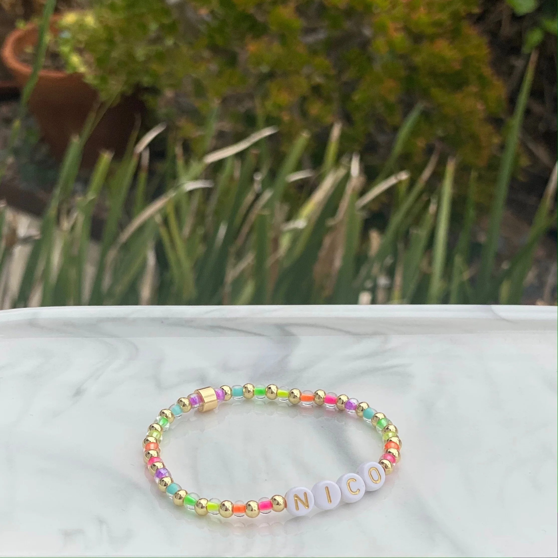 Charly Hillman Custom Neon Name Bracelet  - 4.jpg