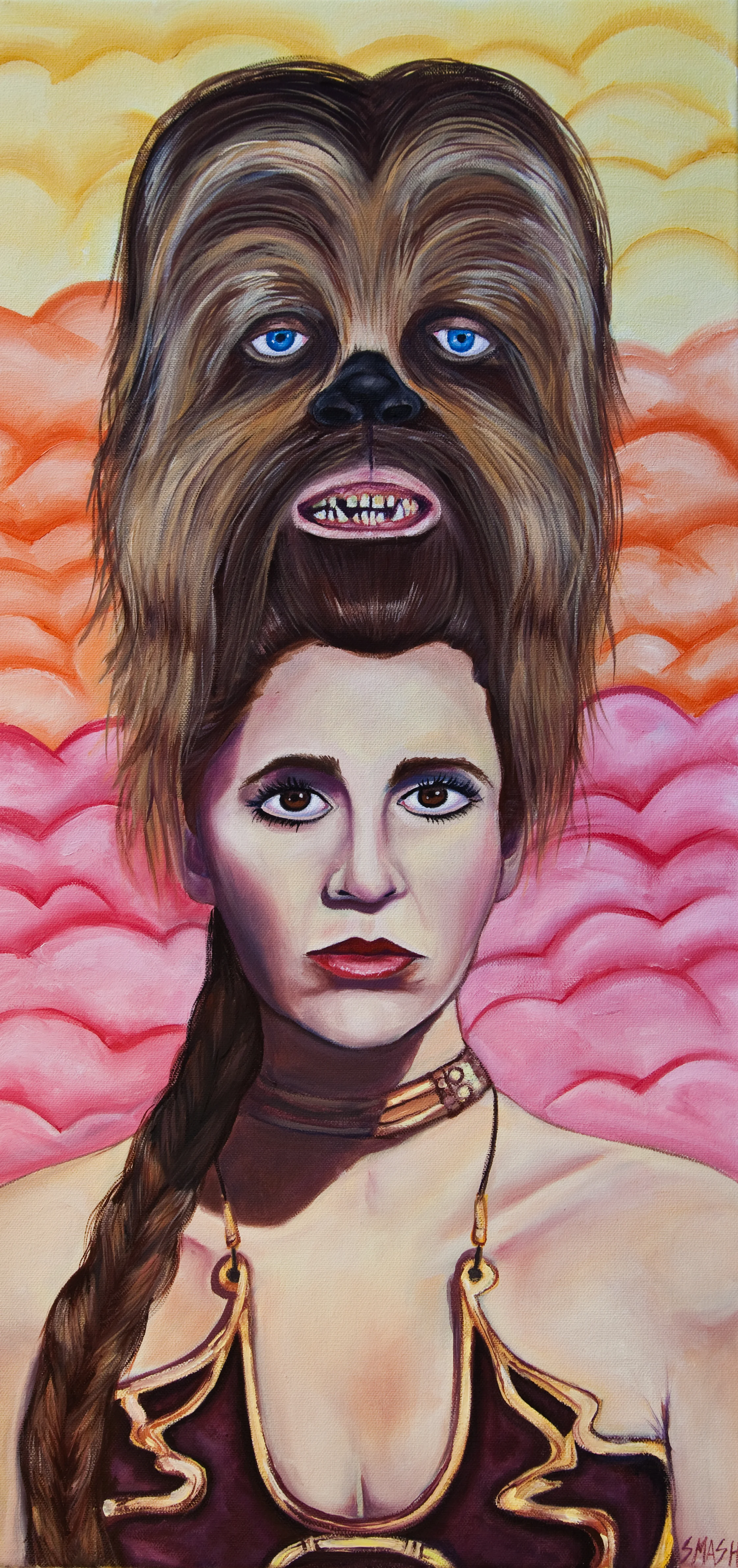 "Princess Leia's New Chewbacca Do'"
