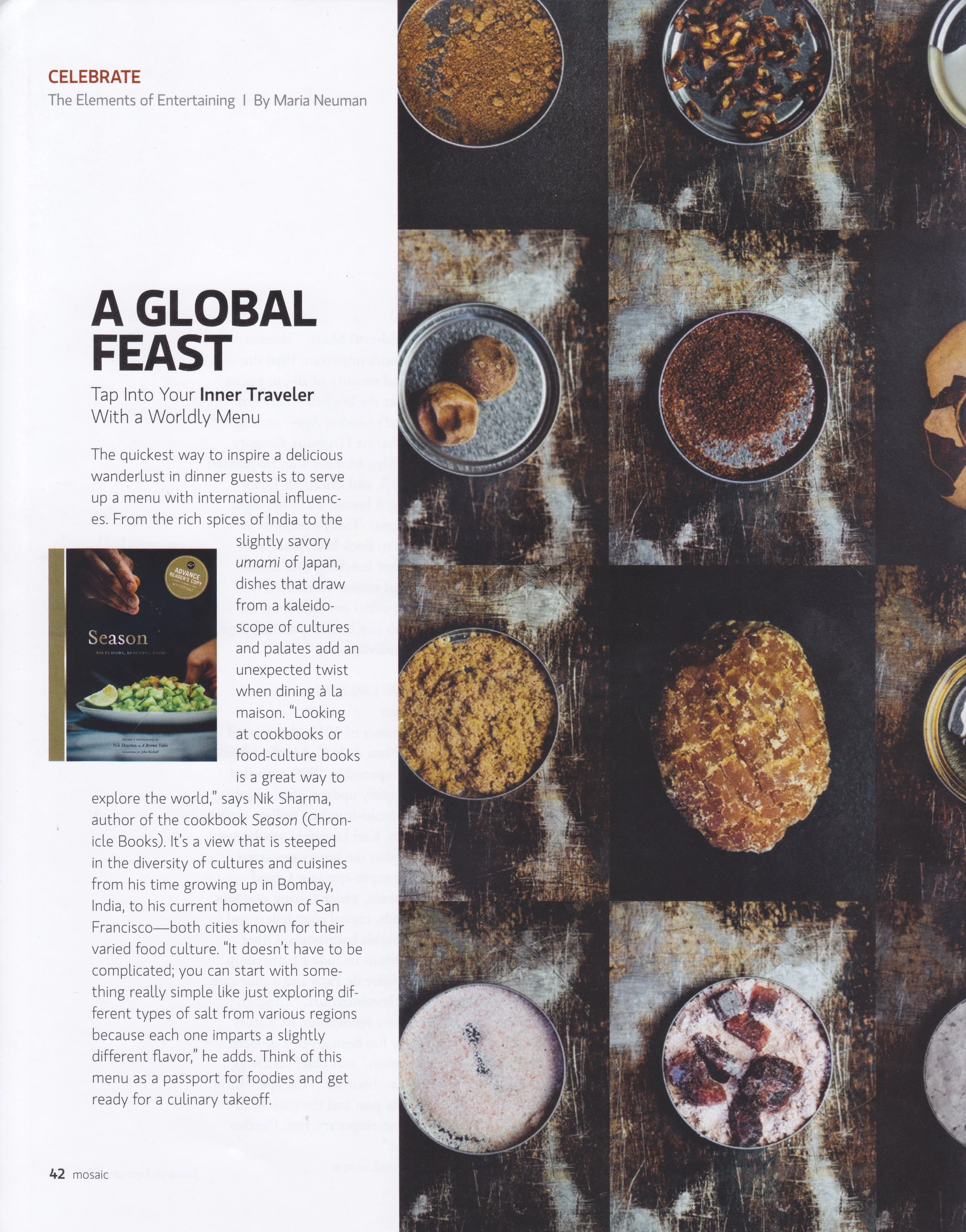 Mosaic Magazine: A Global Feast