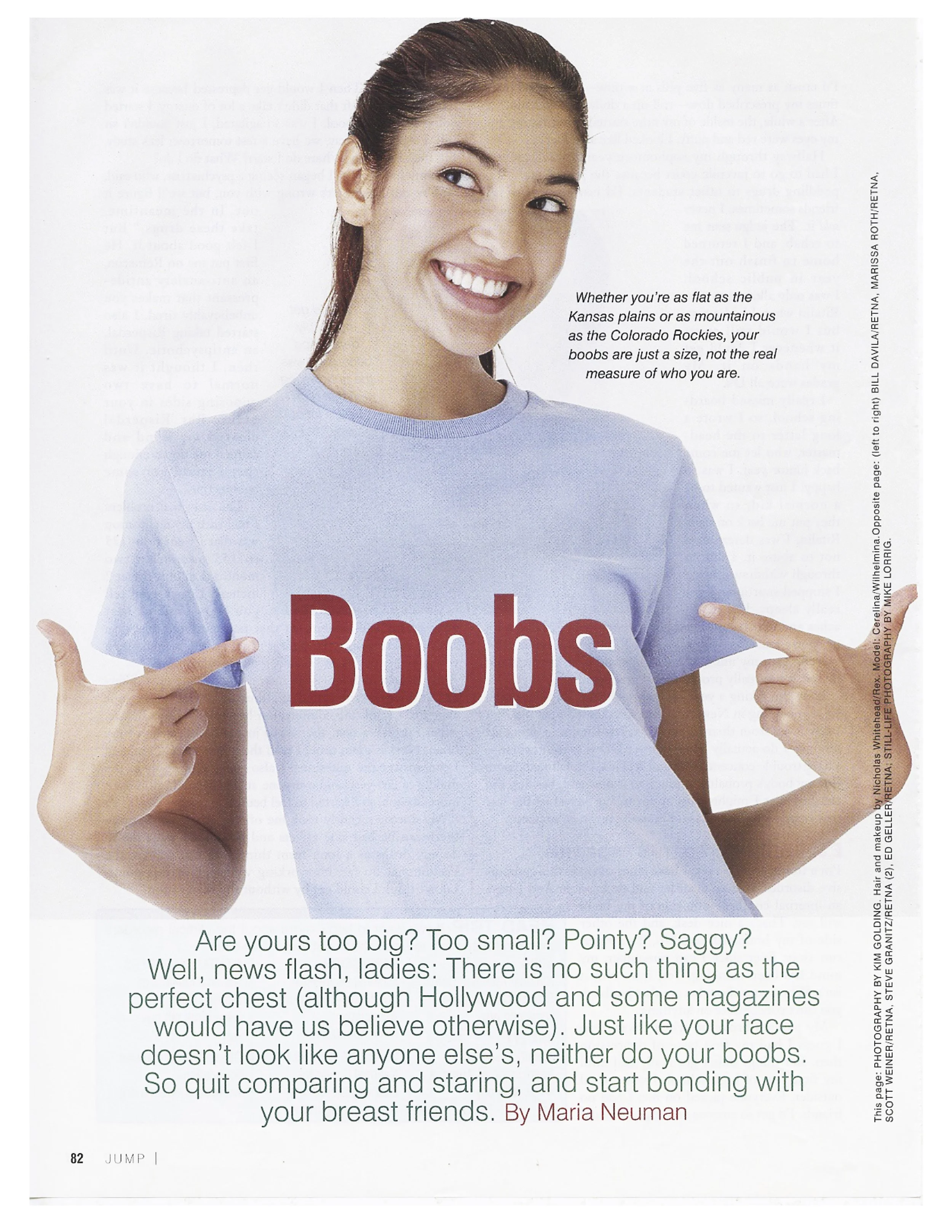 Jump Magazine: Boobs