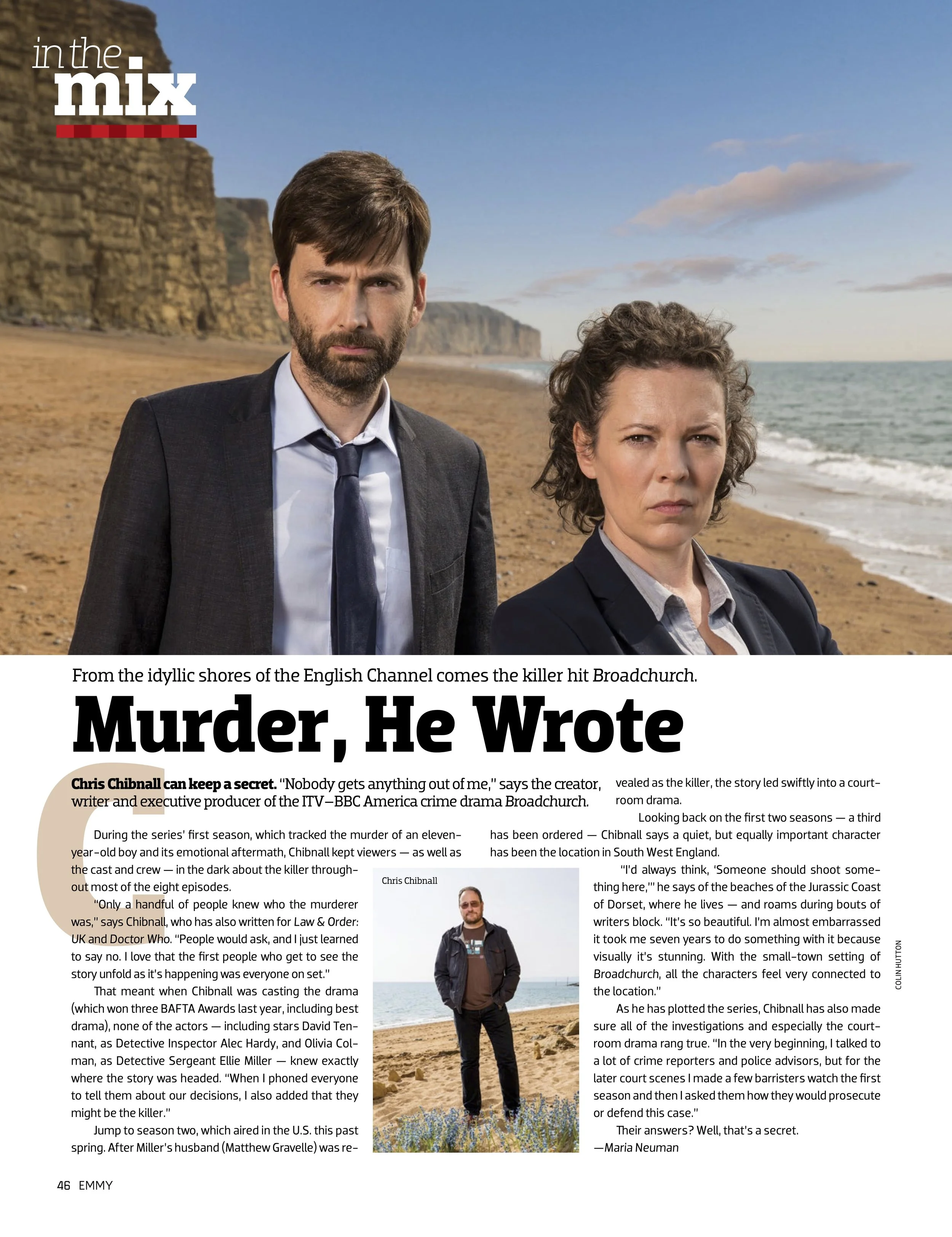 Emmy Magazine: Chris Chibnall