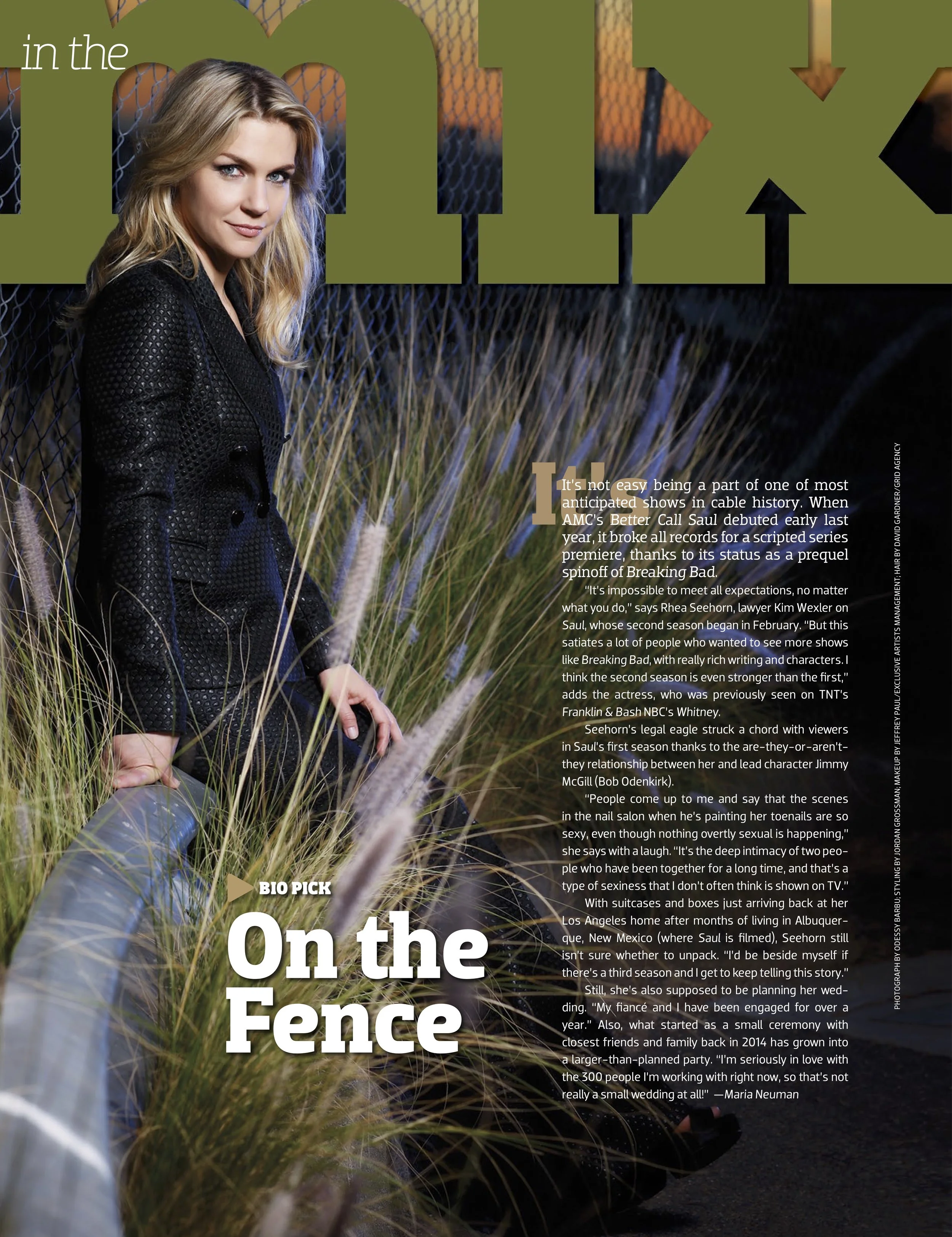 Emmy Magazine: Rhea Seehorn