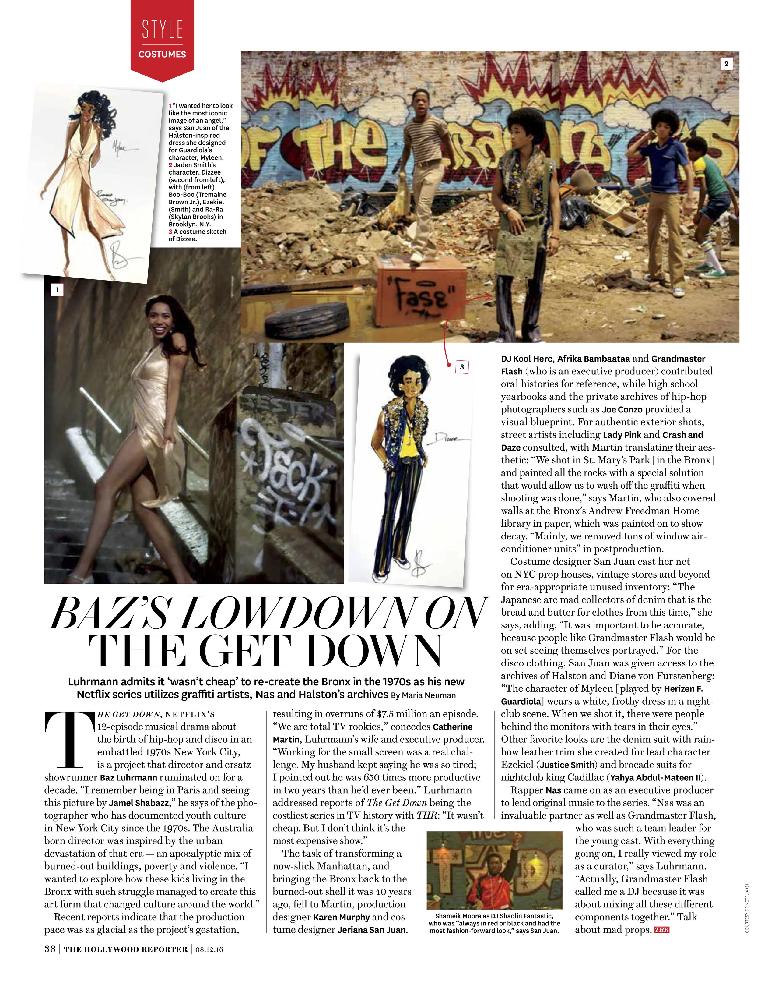 The Hollywood Reporter: Baz's Lowdown On the Get Down