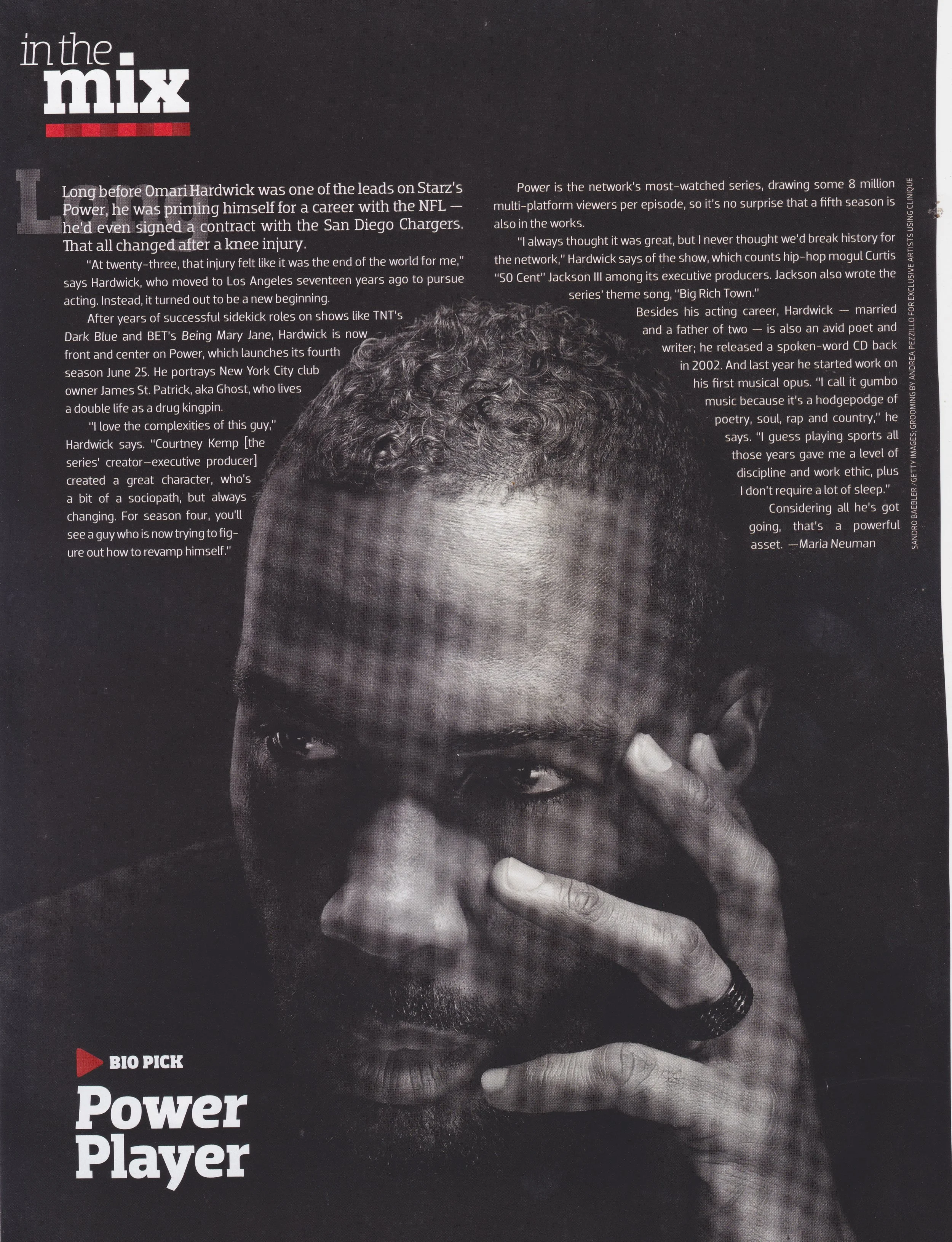 Emmy Magazine: Omari Hardwick - Power Player