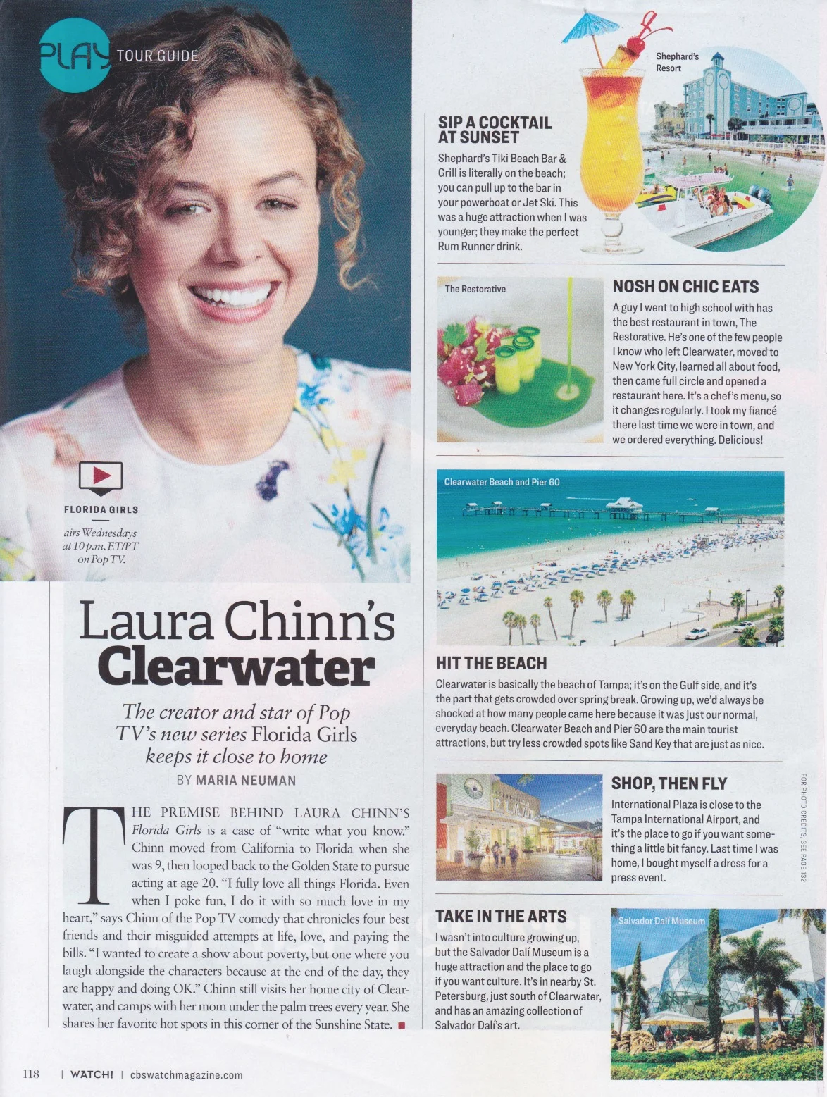 CBS Watch Magazine: Laura Chinn's Clearwater