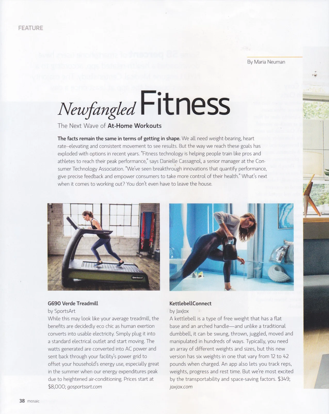 Mosaic Magazine: Newfangled Fitness