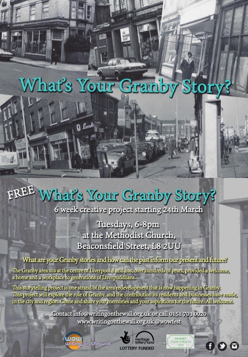 So contact mailto:info@writingonthewall.org.uk or call 0151 703 0020 www.writingonthewall.org.uk Twitter @wowfest