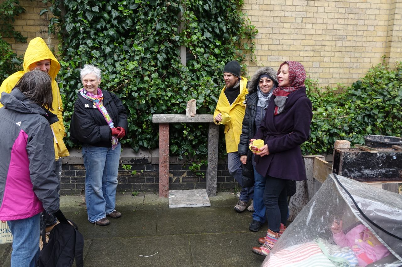 Assemble, Granby residents and fireplaces.