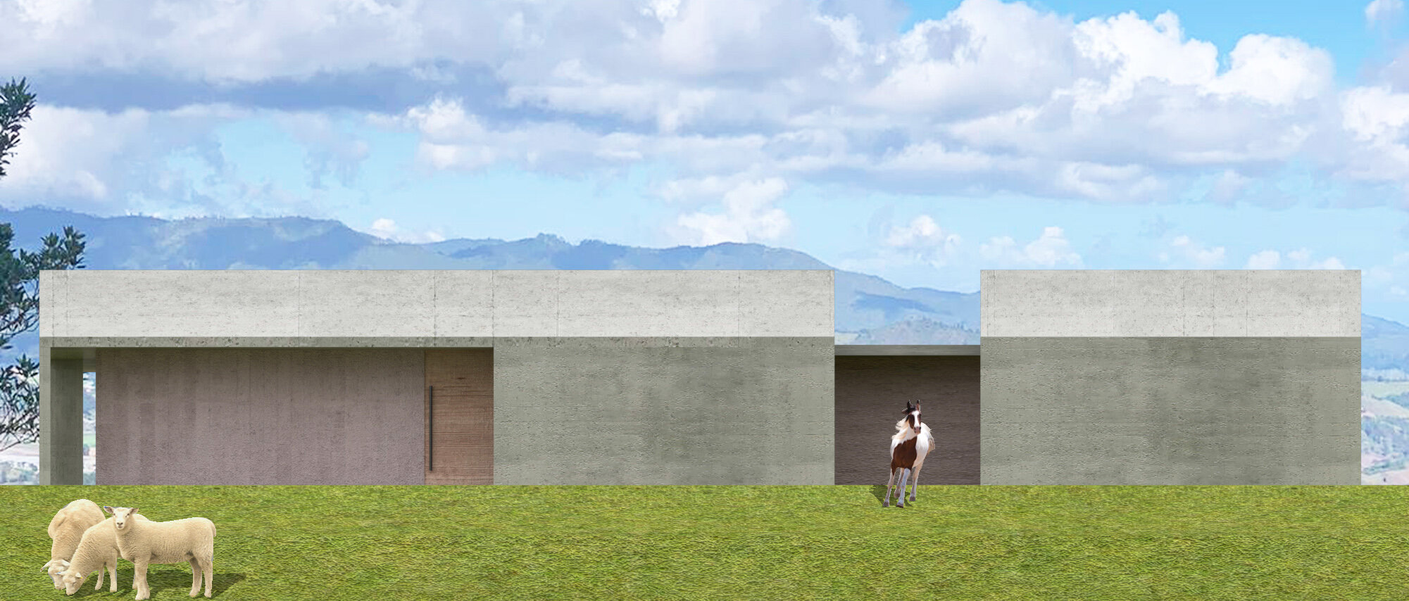 A FARM HOME