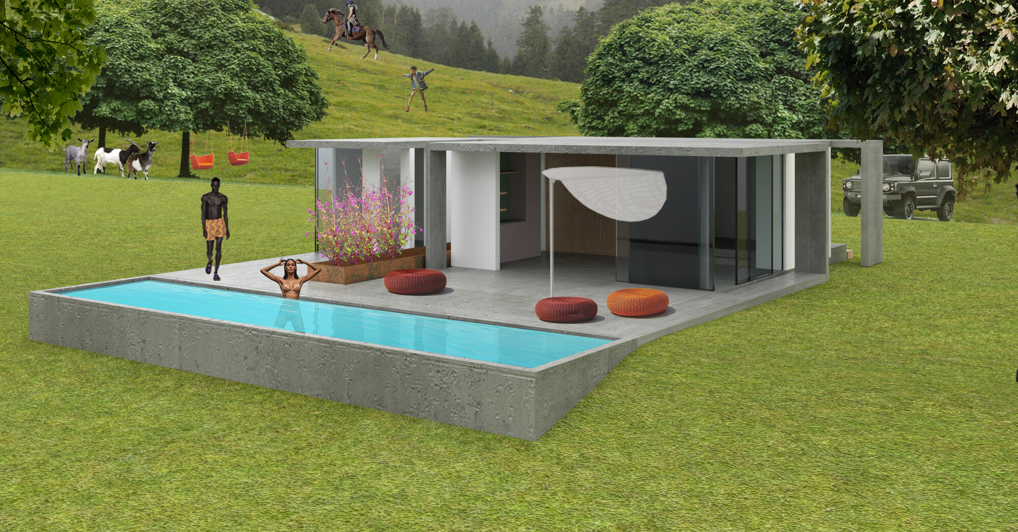 SMALL URBAN RETREAT