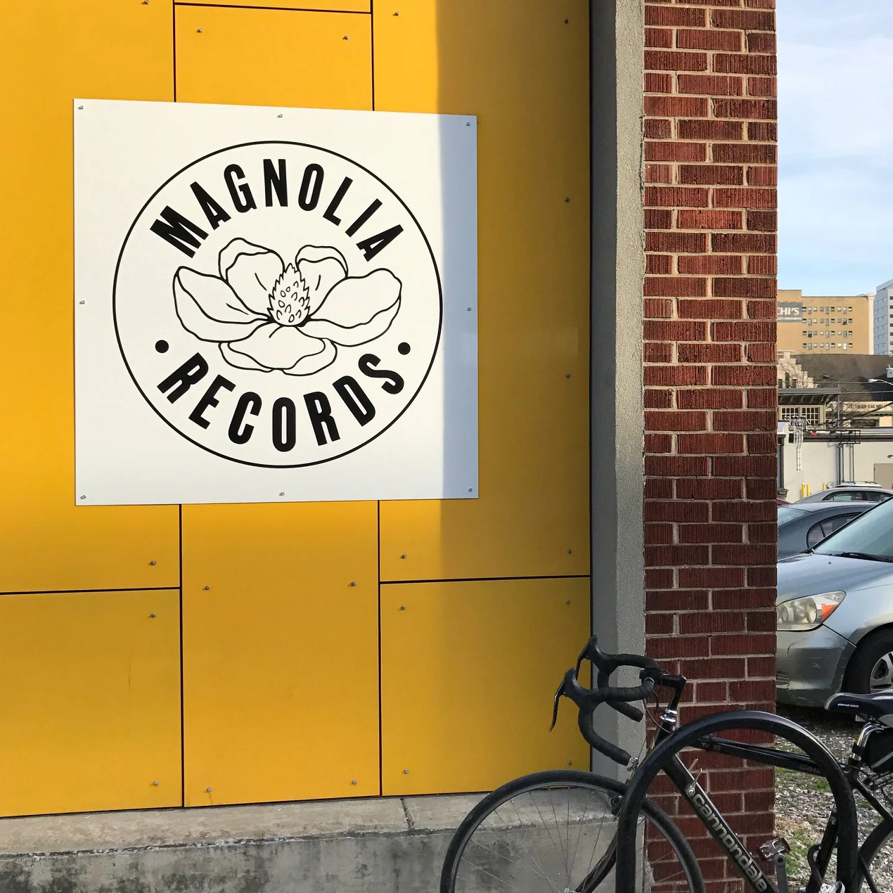 Logo designed by S. Shebaro for Magnolia Records - Knoxville TN