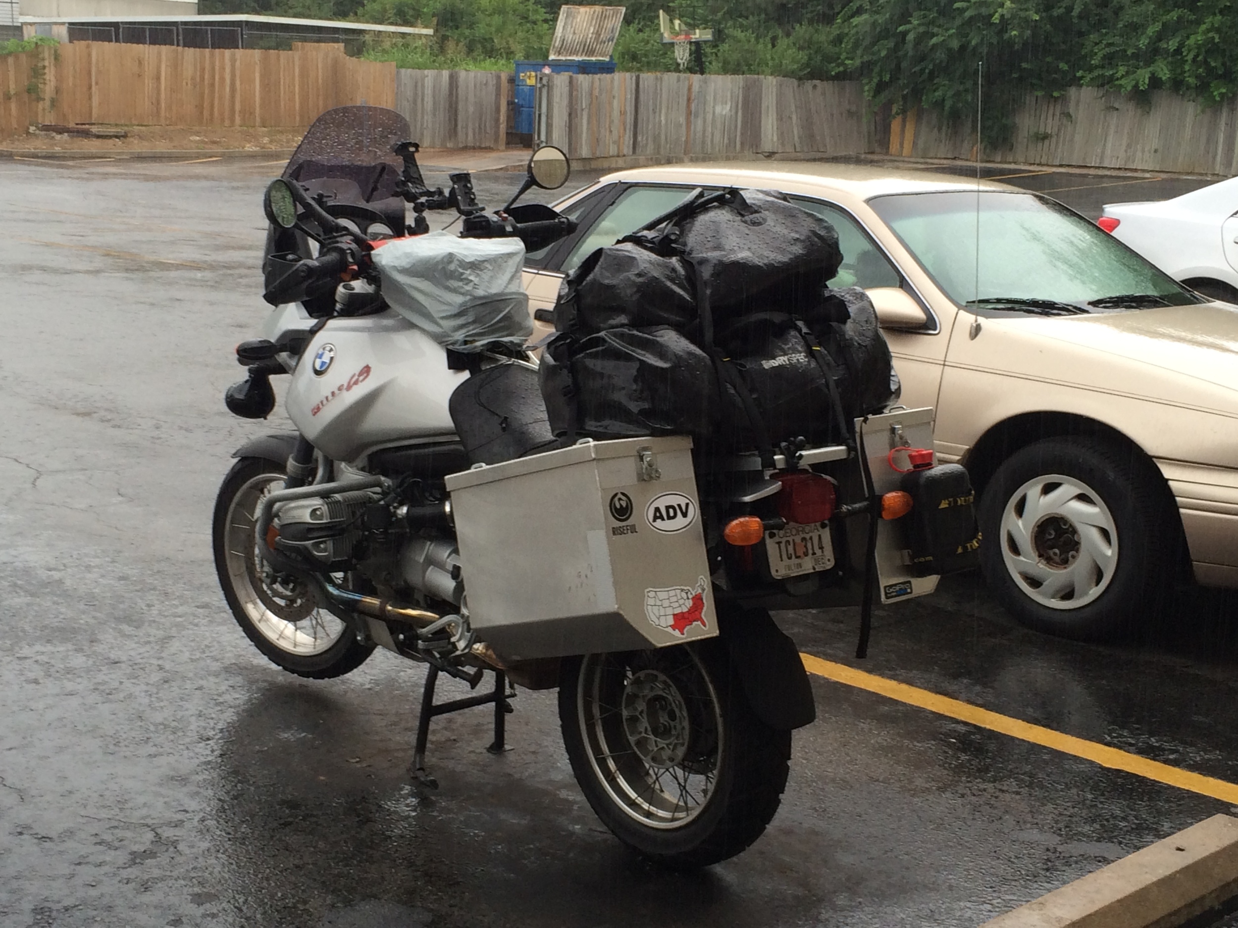 Day 2: Leaving in the Rain
