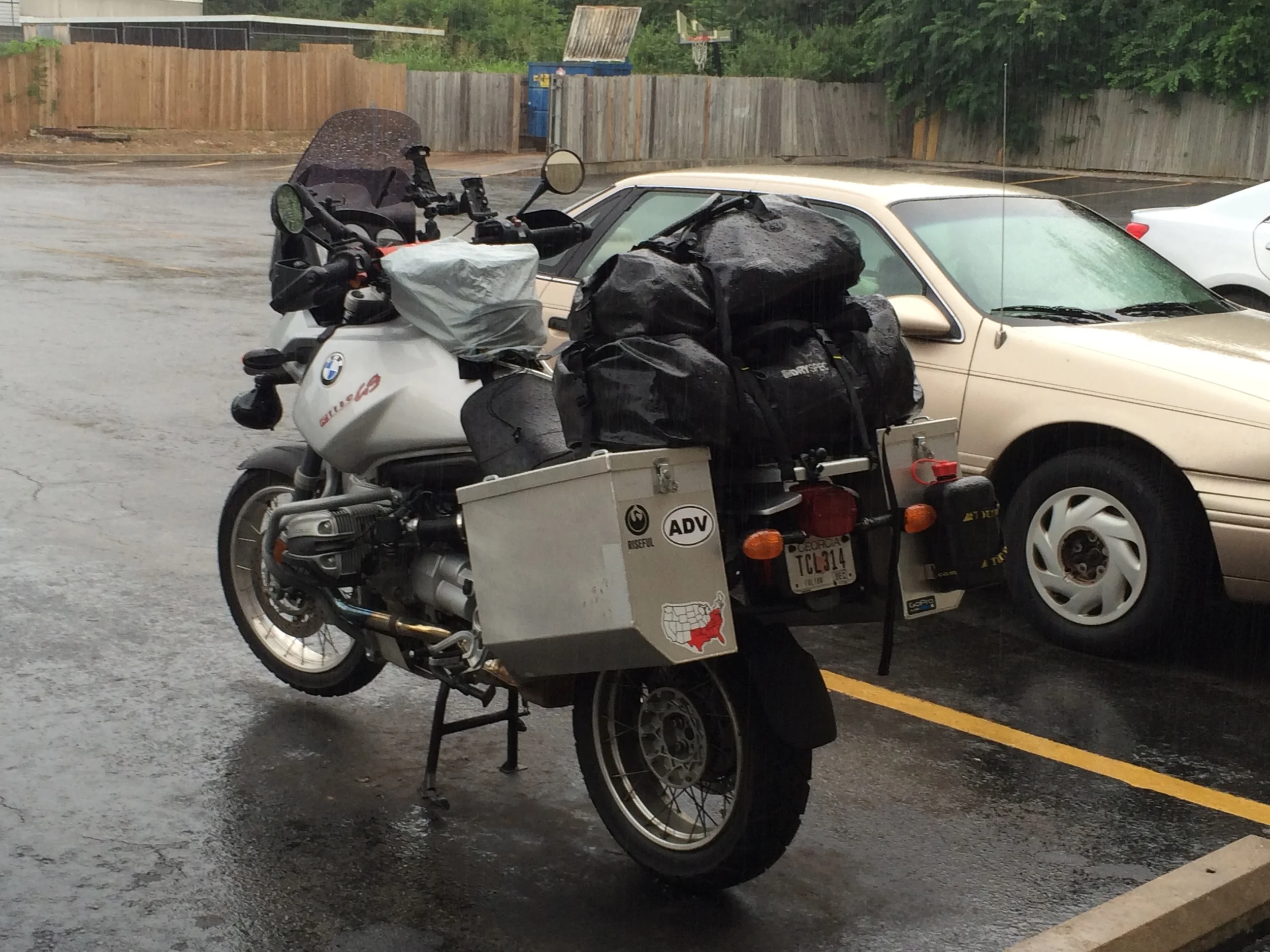 Day 2: Leaving in the Rain