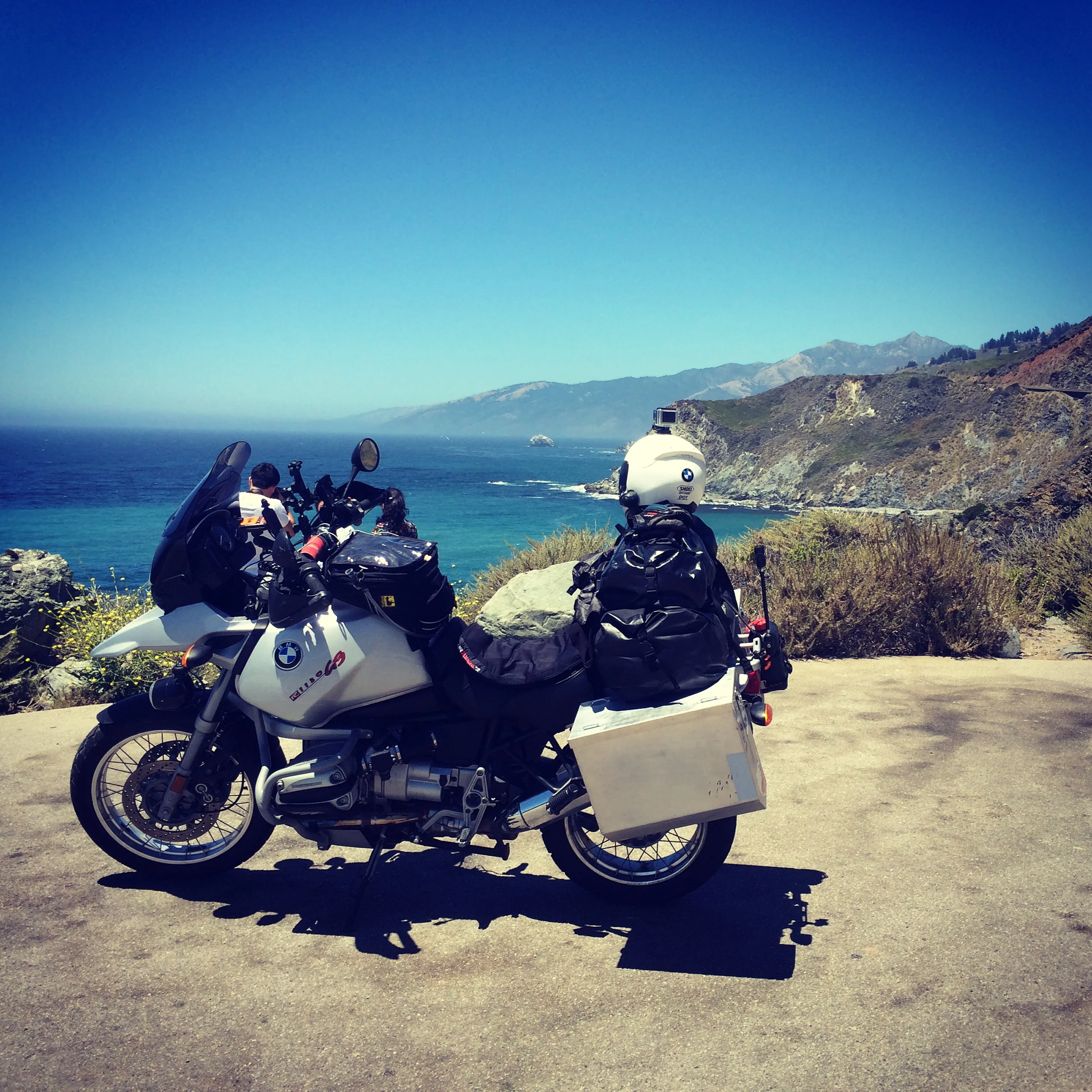 The 1 . . . or PCH.  2 days of riding with this view was insane