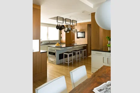 Charles River Kitchen: Photography by Michael Stavaridis / Architecture and Interior Design: Hacin + Associates / Builder: Cordis Management 