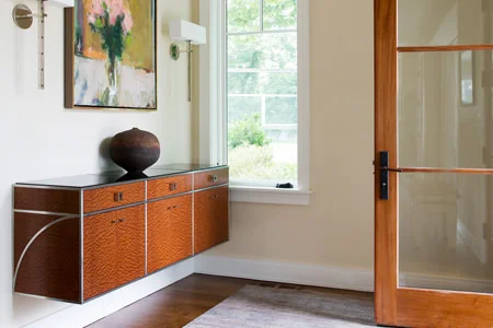 Harwichport Console: Photography by Eric Roth / Architecture: Nicholaeff Architecture + Design / Console Design: Doreve Nicholaeff and Paul Reidt
