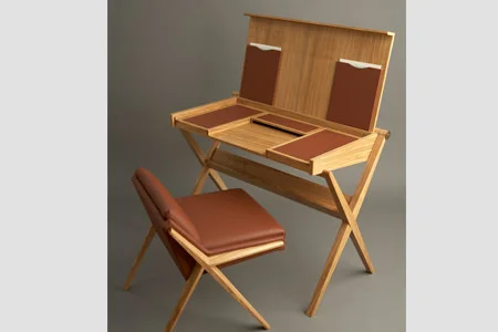 Maxime Old Inspired Desk: Photography by Joel Benjamin