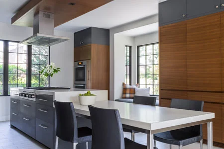 Newton Tudor Kitchen: Photography by Michael Stavaridis / Architecture and Interior Design: Hacin + Associates / Builder: Sleeping Dog Properties