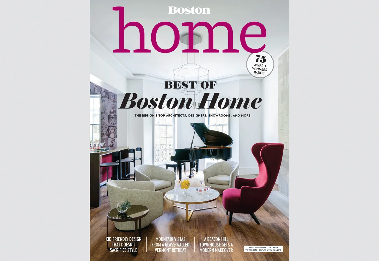 BEST OF BOSTON HOME 2018 The team at Kochman Reidt + Haigh knows better than anybody that successful cabinetry design relies on so much more that just good looks. Equal parts beautiful and functional... BOSTON HOME MAGAZINE / WINTER 2018