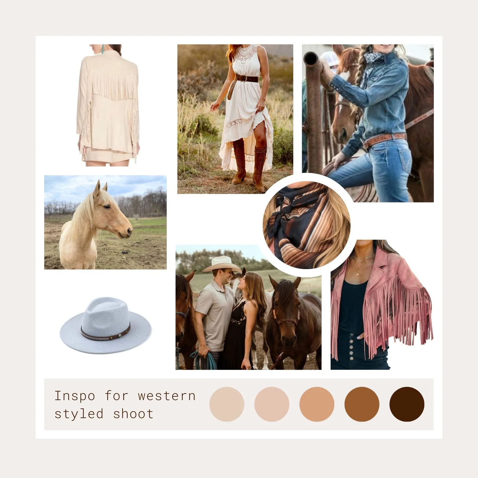 Mood Board Photo Collage Instagram Post - 1