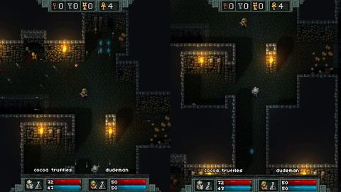 RainingDeath Custom Attack in Effect -&nbsp;Left-side is what the cheater sees,&nbsp;Right-side is what the other players see
