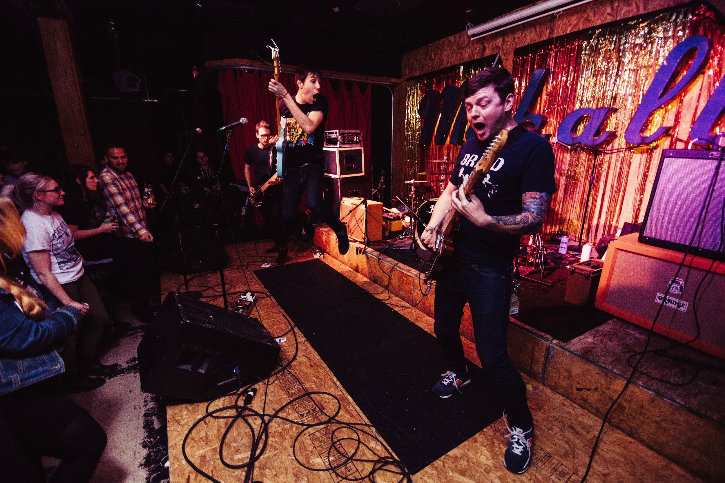 Signals Midwest perform at Mahall's in Cleveland, Ohio, Thursday, April 7, 2016.