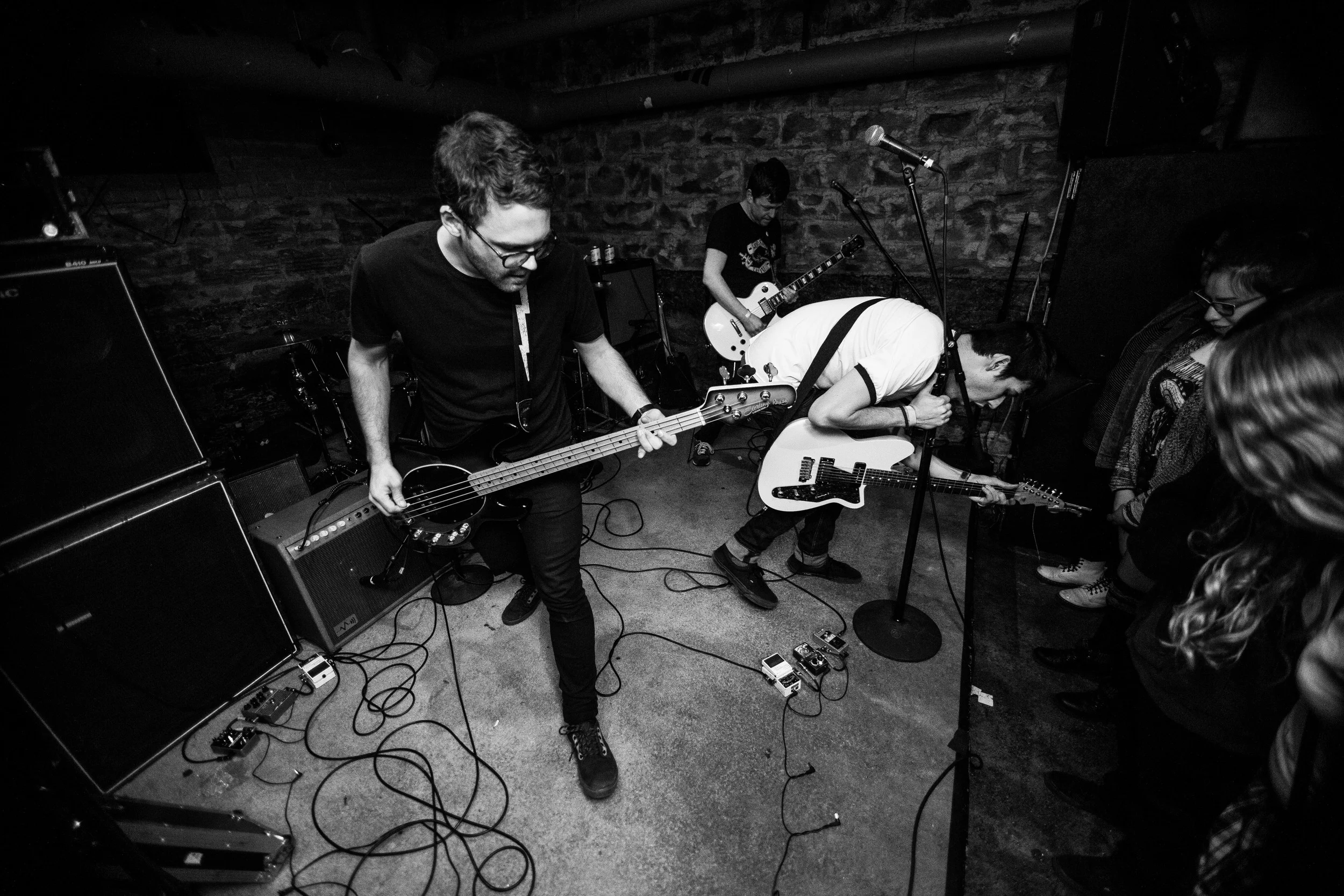 Signals Midwest at The Nether Bar in Minneapolis, Minnesota, Monday, April 11, 2016.