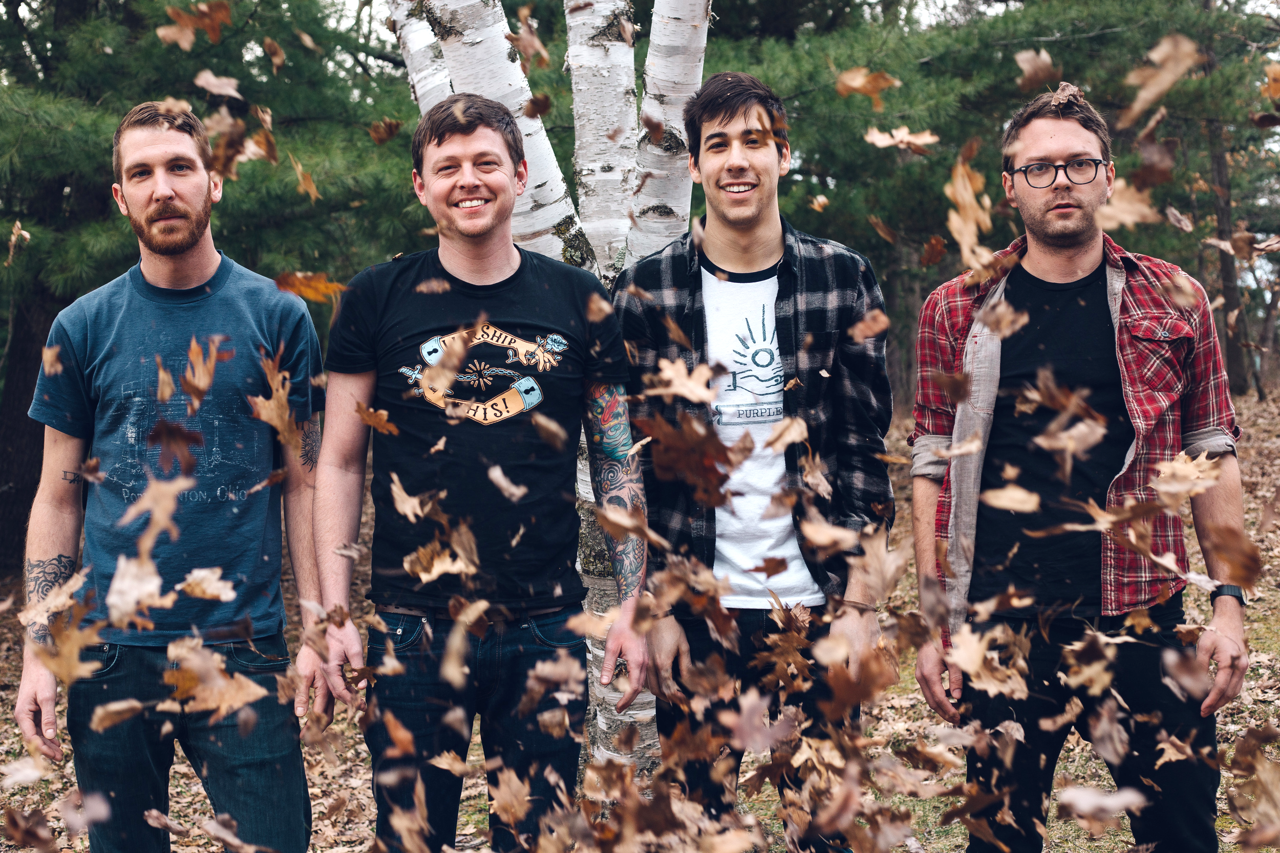 Signals Midwest somewhere in Wisconsin, Monday, April 11, 2016. This was another session of rest stop band photos.