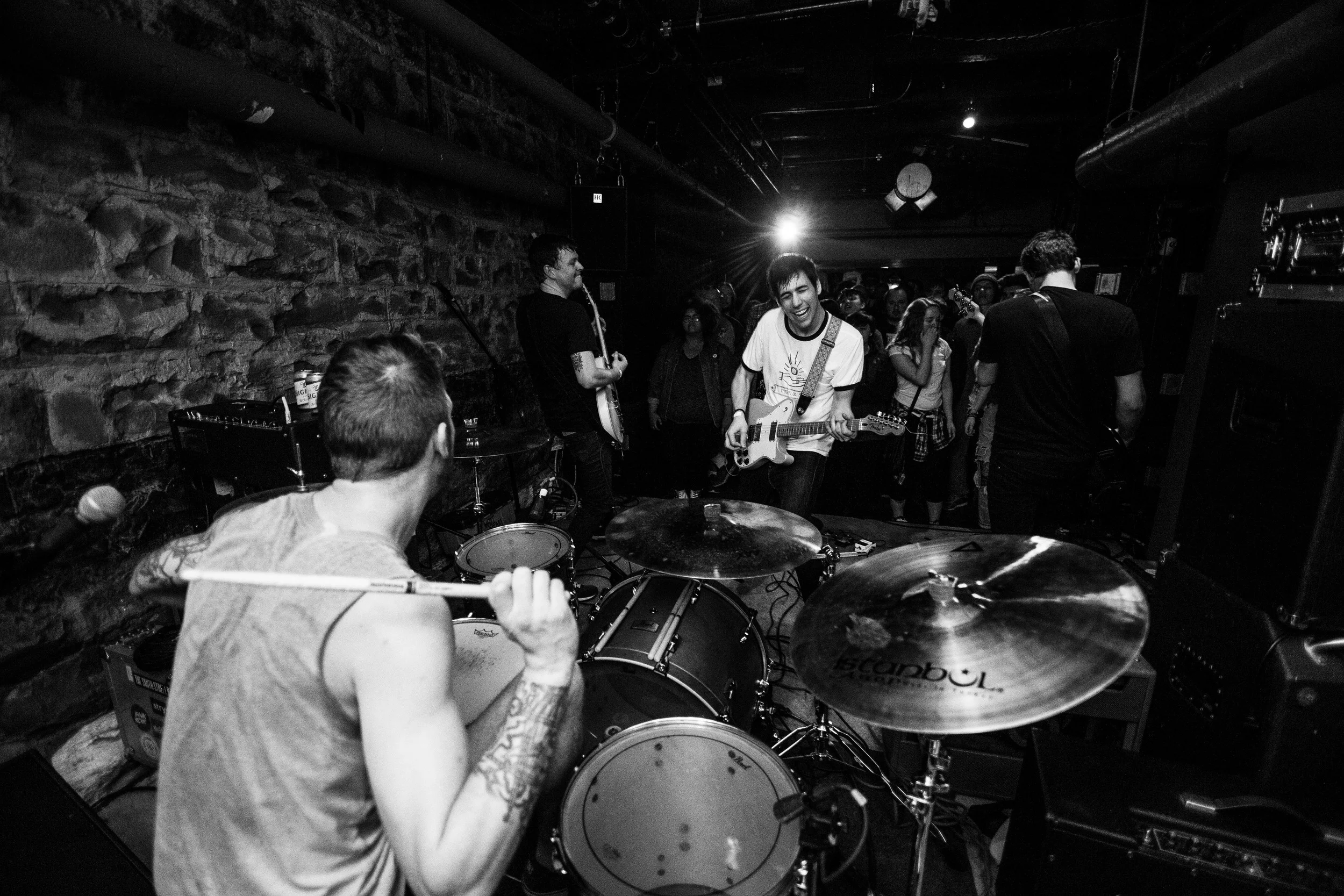Signals Midwest at The Nether Bar in Minneapolis, Minnesota, Monday, April 11, 2016.
