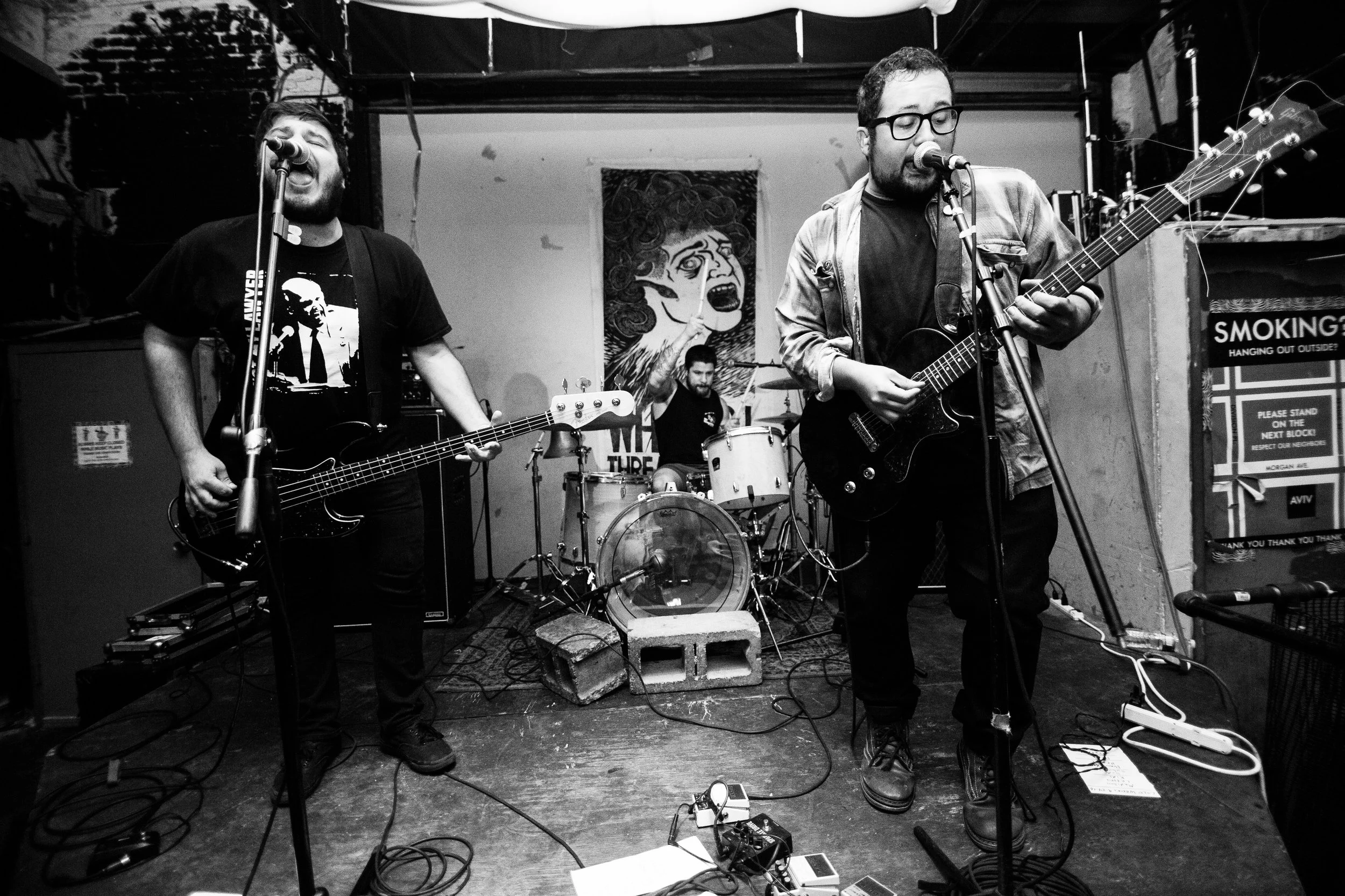 Timeshares perform at AVIV in Brooklyn, New York, September 24,2016. 