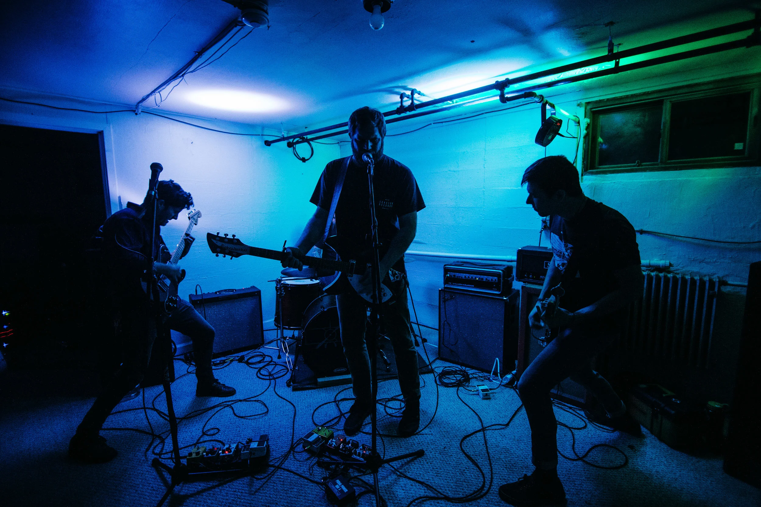 The Gunshy perform in Madison, Wisconsin, October 6, 2016.
