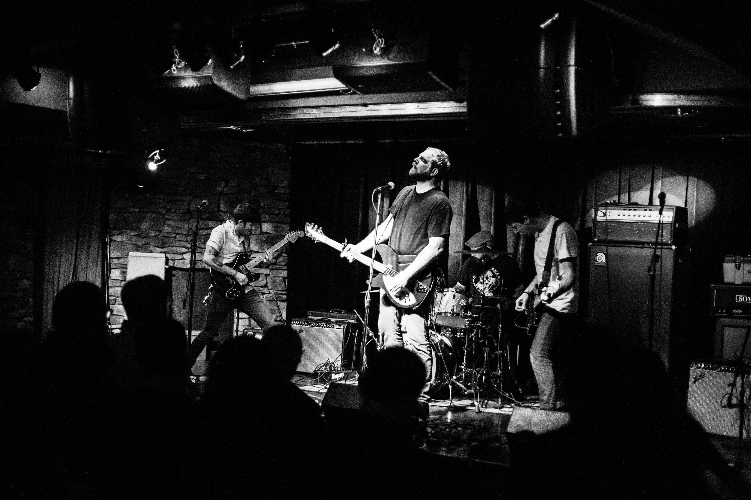 The Gunshy perform at The Cobra Lounge in Chicago, Illinois, October 7, 2016.