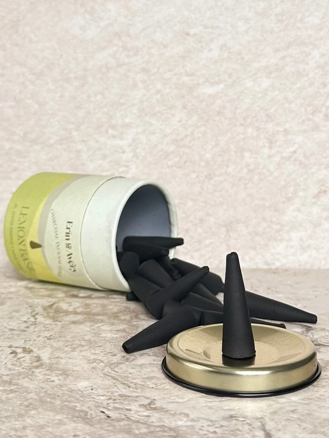 Incense Cones with Metal Burner // Shippable