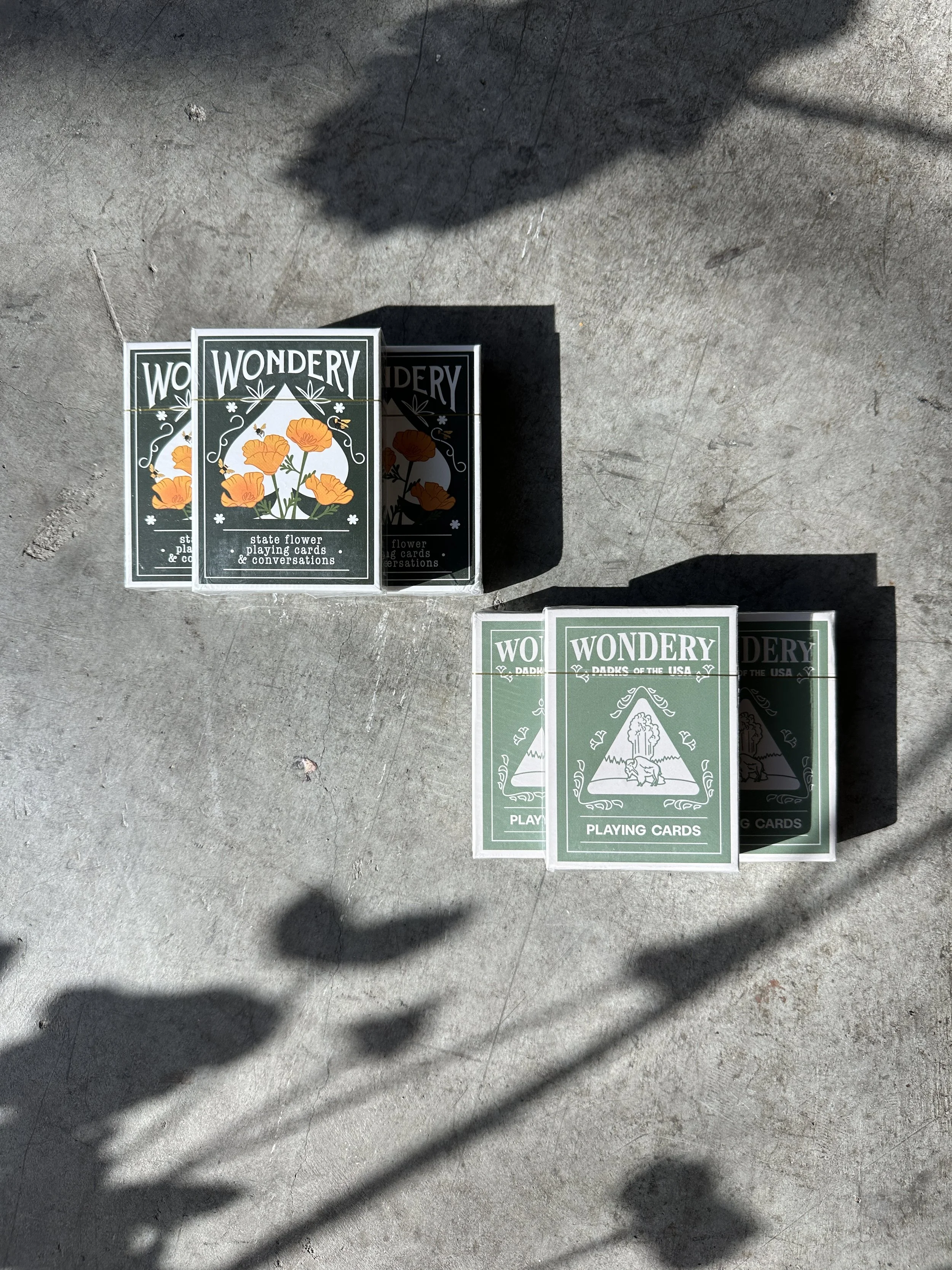 Nature Inspired Playing Cards // Shippable