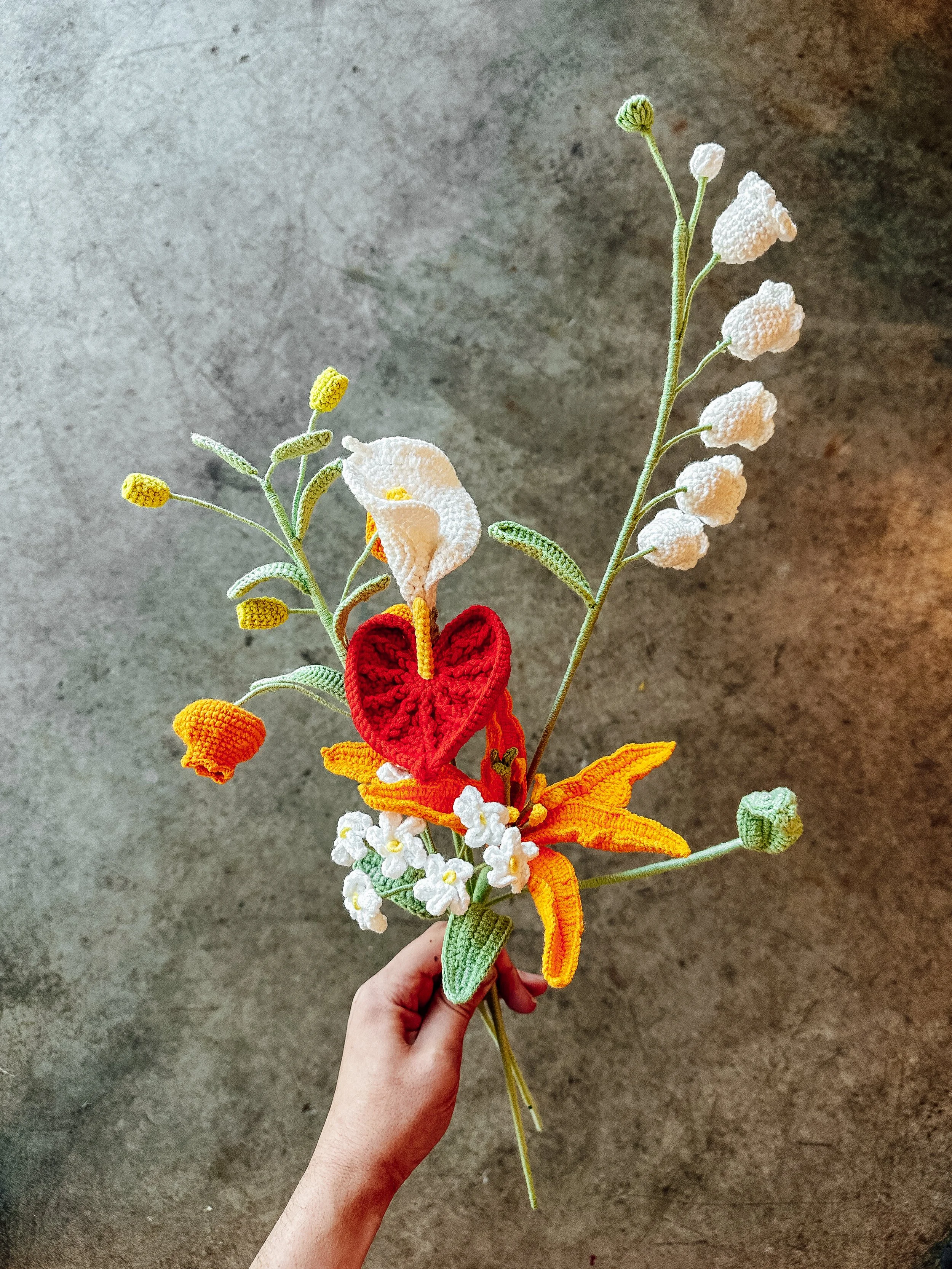 Crochet Flowers // Shippable