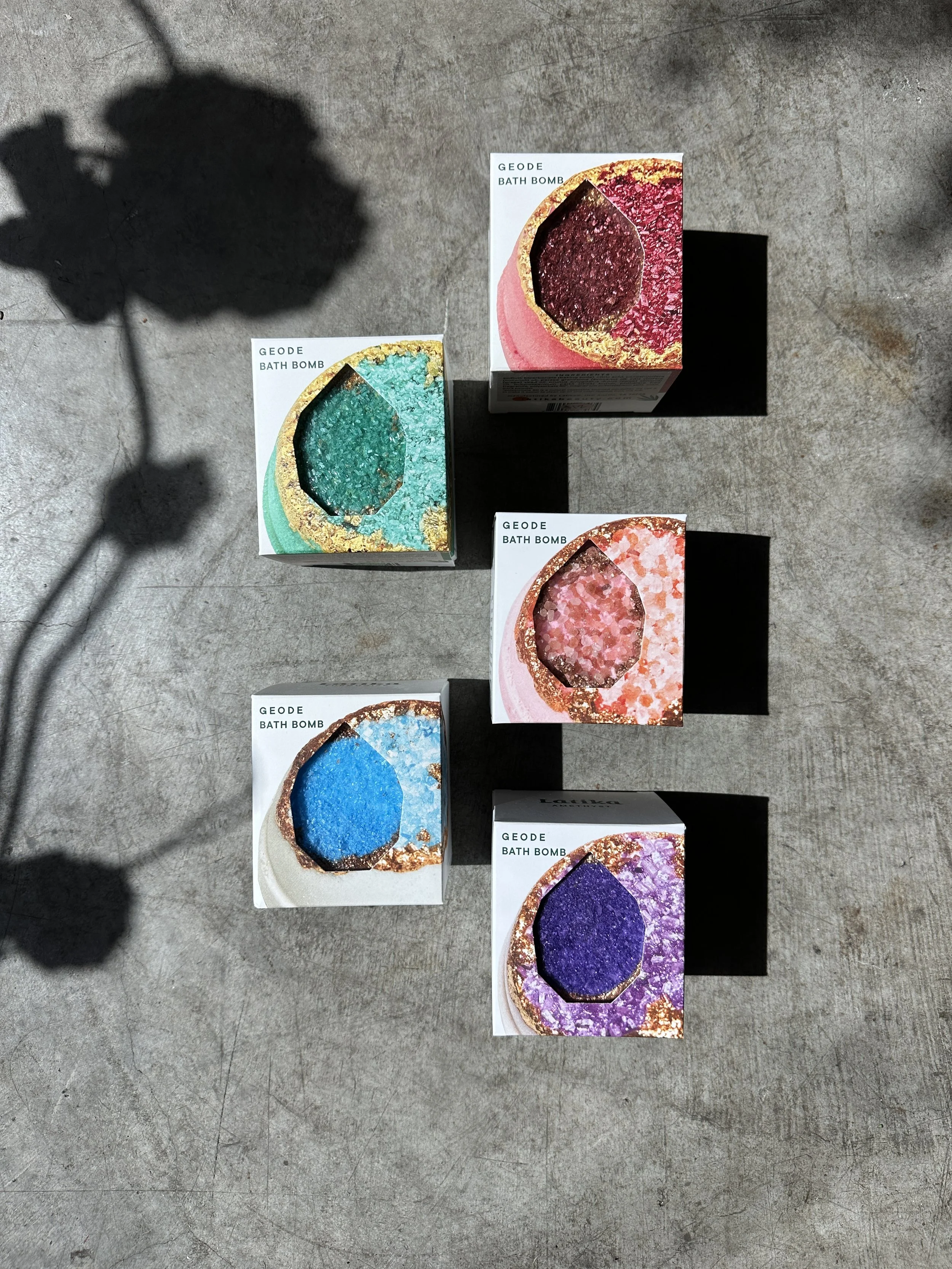 Geode Bath Bomb // Shippable