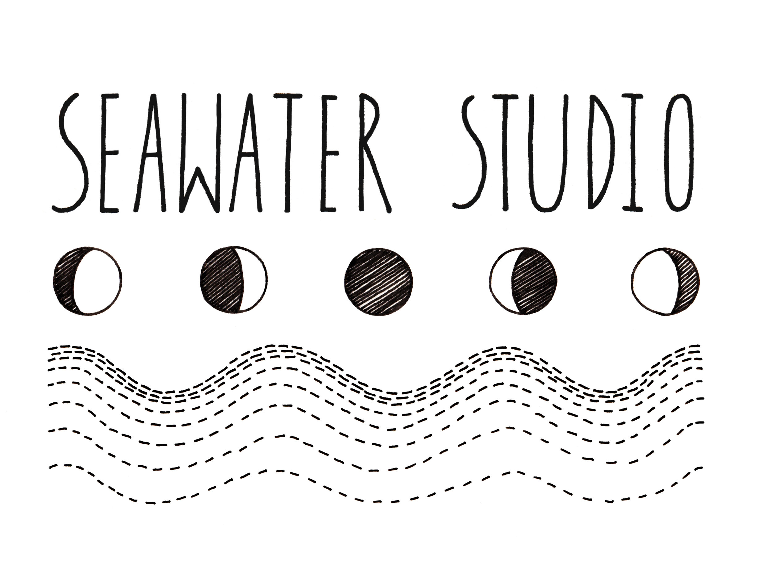  Logo Design for  Seawater Studio! &nbsp;2015 