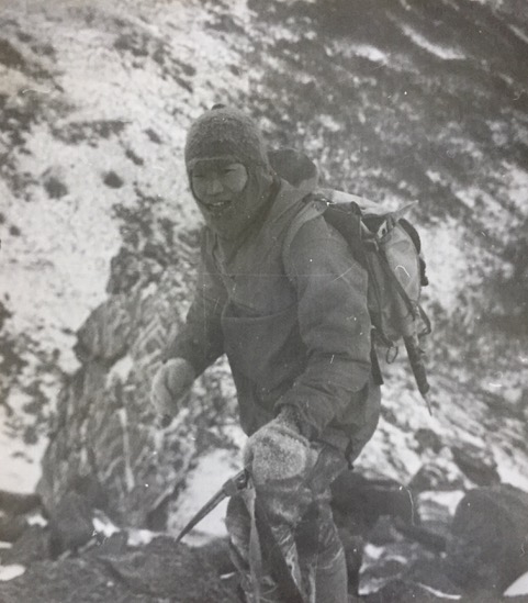 After climbing no name routes on the Pinnacle.
