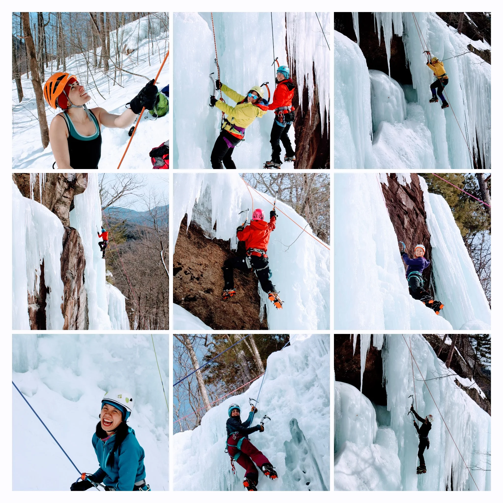 Having a Blast Climbing at Texaco. Photo Credit: Frannie Bui, Joyelle West