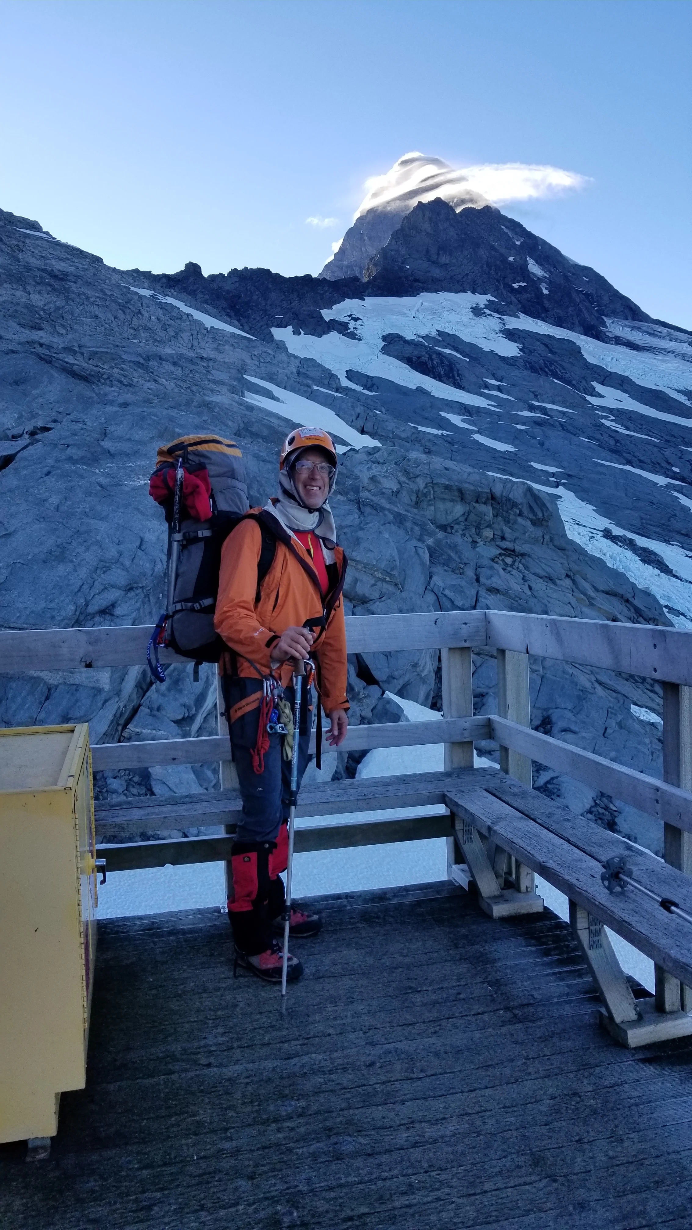 Mt. Aspiring from the Colin Todd hut